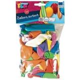 Ballonnen 100 stuks verschillende kleuren en vormen