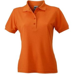 James and Nicholson Dames/dames Werkkleding Poloshirt (Oranje)