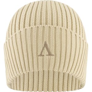 Aeden Heren Muts Bruin A22242931/101 Moss Knit