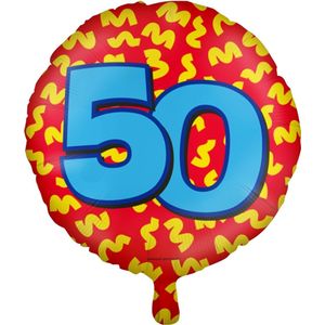 Paperdreams - Folieballon Happy Party 50 jaar (45 cm)