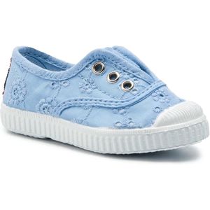 Cienta Meisjes Sneaker Borduur Blauw BLAUW 32