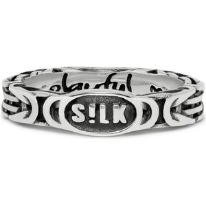 SILK Jewellery - Zilveren Ring - Connect - 267.17 - Maat 17,0