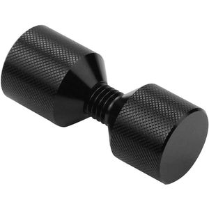1-1/8"" Twee Gaten Flens Uitlijning Pin - 6061 Aluminium, Geanodiseerd, Zwart Oxide Finish, Lichtgewicht en Duurzaam - 1 stuk