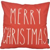Sierkussen Red Kerst Christmass-s45 x 45 cms-sKatoen/Linnen