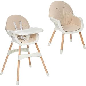 Equivera Chaise Haute Bebe - Kinderstoel - Chaise Enfant - Baby Stoel - Kinderstoel Voor Aan Tafel