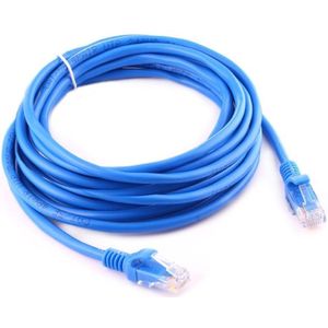 Internetkabel - 7,5 Meter - Blauw - Blue - CAT5E Ethernet Kabel - RJ45 UTP Kabel Met Snelheid tot 1000Mbps - Netwerk Kabel Van Hoge Kwaliteit