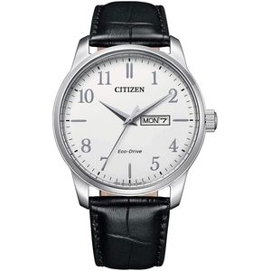 Citizen  BM8550-14AE Horloge - Leer - Zwart - Ø 41 mm