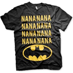 DC Comics Batman Heren Tshirt -XXL- NaNa Batman Zwart