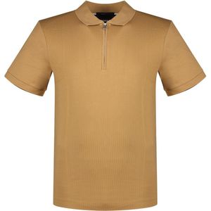 Boss Polston 35 10258129 Polo Met Korte Mouwen Beige XL Man