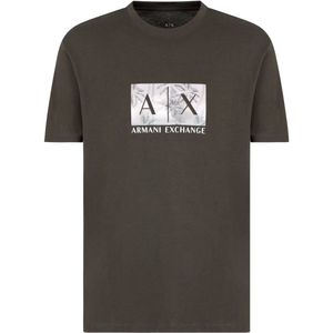 Armani Exchange - Shirt Donkergroen Armani Exchange T-shirts Donkergroen Xm000555 Af10358