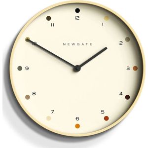 Newgate Mr Clarke Dot Wall Clock in Light Plywood