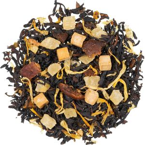 Zwarte thee met peer en karamel - 500g losse thee