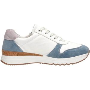 SUB55 Comfort Collection Claire 25 Sneakers Laag - licht blauw - Maat 36