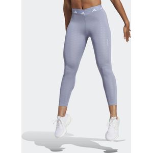 adidas Performance Techfit Brand Love 7/8 Legging - Dames - Paars - L