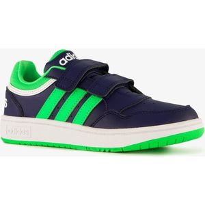 Adidas Originals Hoops 3.0 Sneakers Donkerblauw/Groen