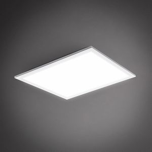 B.K.Licht - LED Paneel - witte plafondlamp - ultra plat plafonniére (6cm) - l:45cm - 4.000K - 2.200Lm - 22W