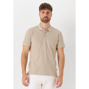 MATINIQUE Mapoleo Melange Polo's & T-shirts Heren - Polo shirt - Beige - Maat S