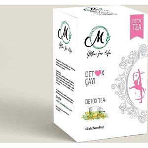 Mia For Life - Detox Cayi - Detox Afslank Thee | 45 Sachets Maand Kuur | Tot wel 6kg | Mia For Life | Groene Thee - Halal - Bekend van TikTok