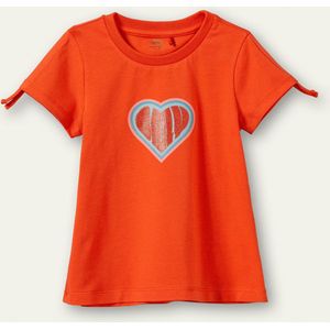 Oilily Tempy - T-Shirt - Meisjes - Oranje - 176/16yr