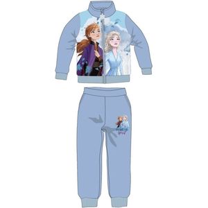 Disney Frozen joggingpak / trainingspak - Sisters - Blauw - maat 92/98