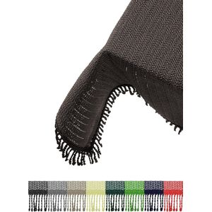 Weerbestendig Tafelkleed voor Tuin en Balkon - Antislip en Waterdicht, Rechthoekig 130 x 160 cm, Grijs