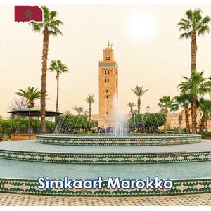 Data Simkaart Marokko - 10GB - 30 Dagen - 4G