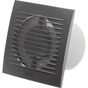 Badkamerventilator Ø 120 mm - Zilveren Afvoerventilator voor Wand- of Plafondmontage