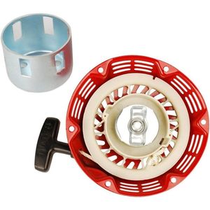 Terugslag Pull Starter Start Cup Montage compatibel met Honda GX140 GX160 Mini Bike Baja Warrior Heat MB165 MB200 163CC 196CC 5.5HP 6.5HP JF168 JF200