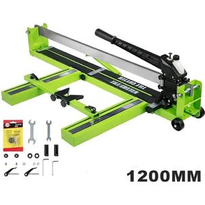 Handmatige tegelsnijder - Tegelsnijder - Tegelsnijmachine - Snijmachine - Manual Tile Cutter - Tile cutter - 1200MM - Incl laser - Groen