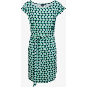 TwoDay dames jurk met groene print - Maat XXL