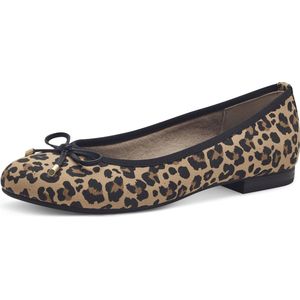 MARCO TOZZI MT Vegan MT Soft Lining Dames Schoenen - BLACK/LEO - MAAT 37