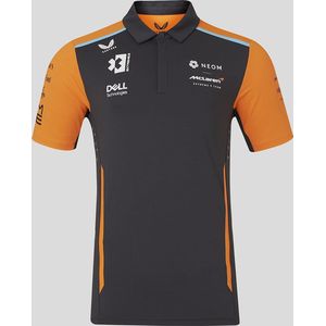 Mclaren Extreme Formule E Polo Grijs 2024 XL