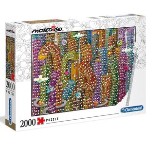 Clementoni Mordillo Puzzel - Jungle (2000 stukjes)