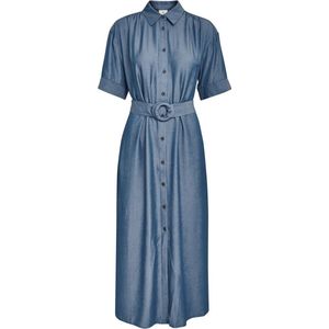 Peppercorn Bessie Shirt Maxi Dress Light Denim