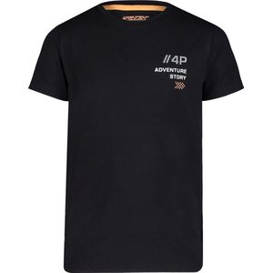 4PRESIDENT T-shirt jongens - Black - Maat 140