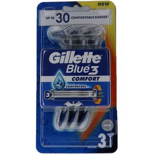 Gillette Blue II Plus Slalom Disposable Scheermesjes- 5 x 8 stuks voordeelverpakking