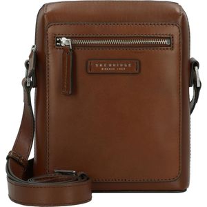 The Bridge Alberto Mini tas Schoudertas Leer 18.5 cm