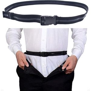 Fako Fashion® - Shirt Stays Belt Clip - Geen kreukels - Shirt Tucker - Overhemd Riem – Onderkleding Riem - Elastische Buik Riem - Anti-Slip Overhemd Riem Bretels