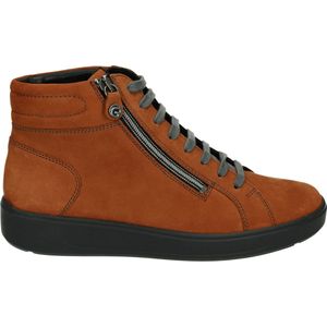 Ganter 203472 - VeterlaarzenHoge sneakersDames sneakersDames veterschoenenHalf-hoge schoenen - Kleur: Cognac - Maat: 38