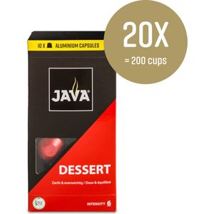 JAVA Koffiecapsules Dessert - compatibel - 20 stuks