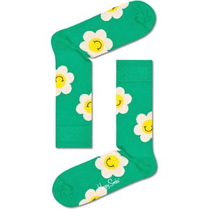 Happy Socks Smiley Daisy Sock - unisex sokken - Unisex - Maat: 41-46
