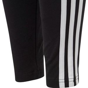 adidas Sportswear Essentials 3-Stripes Katoenen Legging - Kinderen - Zwart- 128