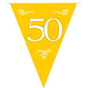Jubileum thema vlaggenlijn 50 jaar - Feestversieringen