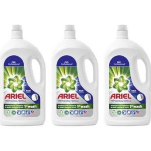 Ariel Vloeibaar Wasmiddel – Prof. Regular 4,05L / 90 sc (3 stuks)