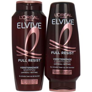 L'Oréal Elvive Full Resist Shampoo + Conditioner - 2 x 250 ml