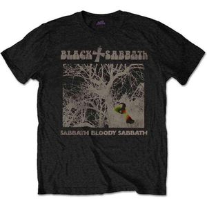Black Sabbath - Sabbath Bloody Sabbath Vintage Heren T-shirt - S - Zwart