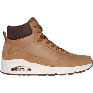 Skechers Uno Heren Sneakers - Bruin - Maat 44