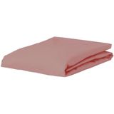 ESSENZA Premium Percale Hoeslaken Dusty rose - 100x200 cm