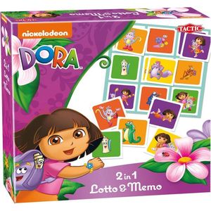 Dora 2in1 Lotto&Memo