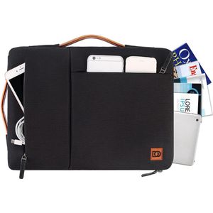 13,3 inch waterdichte laptoptas, sleeve, case, notebookhoes, beschermhoes voor 13"" MacBook Air/13,3"" ThinkPad L390 Yoga X380 Yoga/13,9"" Lenovo Yoga C930 GLASS/14 HP EliteBook 840 G5, zwart